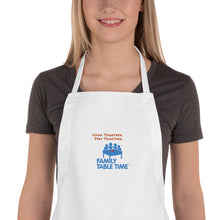 Load image into Gallery viewer, Family Table Time Official Apron

