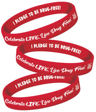 Load image into Gallery viewer, Red Ribbon Campaign - Celebrate Life. Live Drug Free.™ - School Bundle (1,500 Students)
